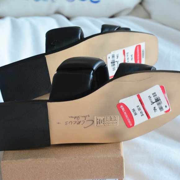 BNWT Circus by Sam Edelman Inara Slide Sandal in Black - Picture 6 of 8